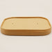 300pcs Kraft Lids for Rectangular Bowl PE |  KPRLID Makfry