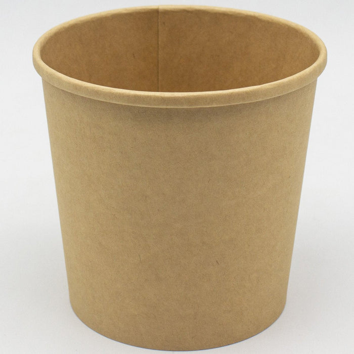 500pcs Kraft Soup Bowl 24oz/709ml PE |  KSB24OZ Makfry