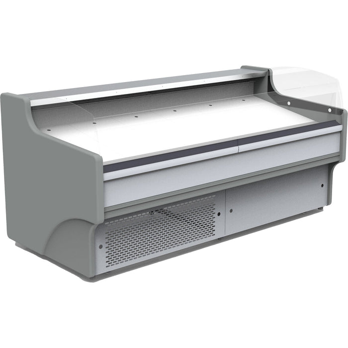 Open Deli Serve Over Counter 145 Litres Straight Glass Ventilated Cooling 1330x940x916mm | Bluel220 Makfry