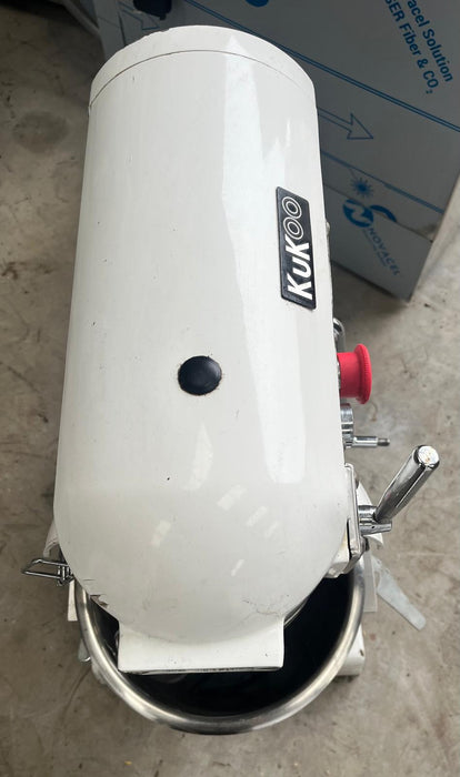 KUKoo 10623 Commercial Planetary 10L Food Mixer/Spiral Mixer - White_Refurbished Canmac Catering Equipment