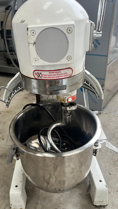KUKoo 10623 Commercial Planetary 10L Food Mixer/Spiral Mixer - White_Refurbished Canmac Catering Equipment