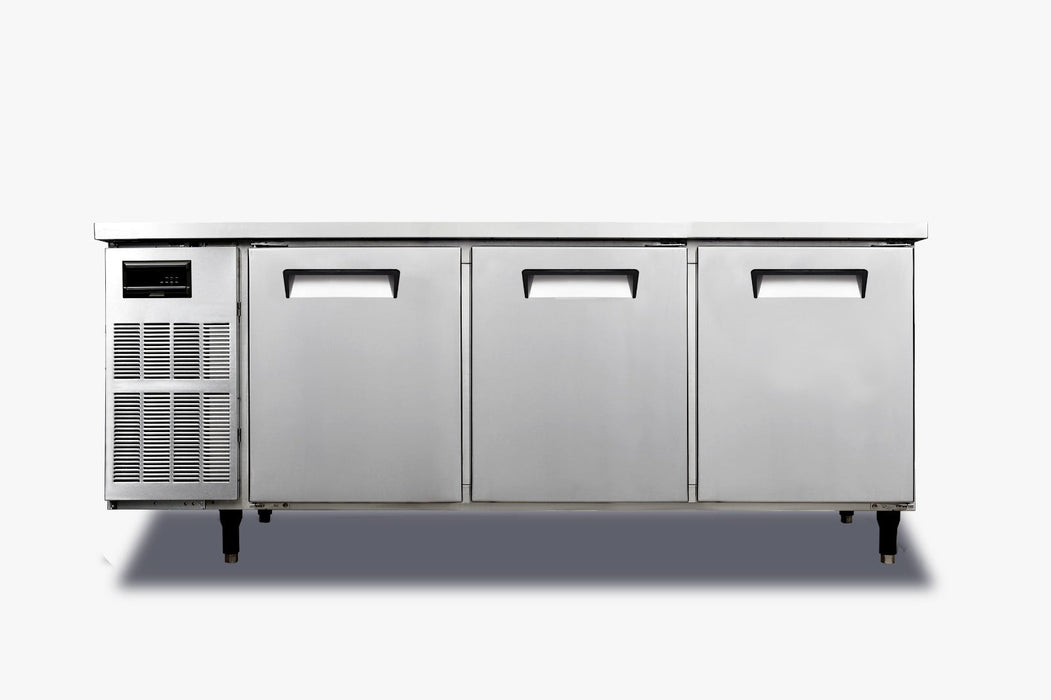 Canmac Commercial Refrigerated Counter 3 Doors 1800x700x800mm (KUR-1870) CANMAC