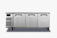 Canmac Commercial Refrigerated Counter 3 Doors 1800x700x800mm (KUR-1870) CANMAC