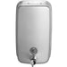 Commercial Wall Mounted Manual Soap Dispenser Brushed Chrome |  KW7261 Makfry