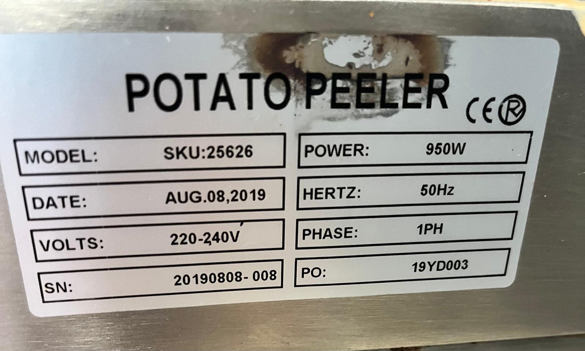 KuKoo Commercial Potato Peeler-Refurbished Canmac Refurbished