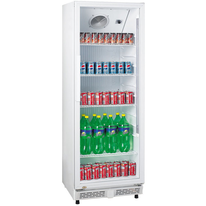 Bottle cooler Upright 230 litres Static cooling Hinged glass door White |  LG230XP