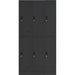 Commercial Black 6 Door Locker 900x450x1800mm |  Locker6 Twblack Makfry