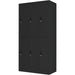 Commercial Black 6 Door Locker 900x450x1800mm |  Locker6 Twblack Makfry