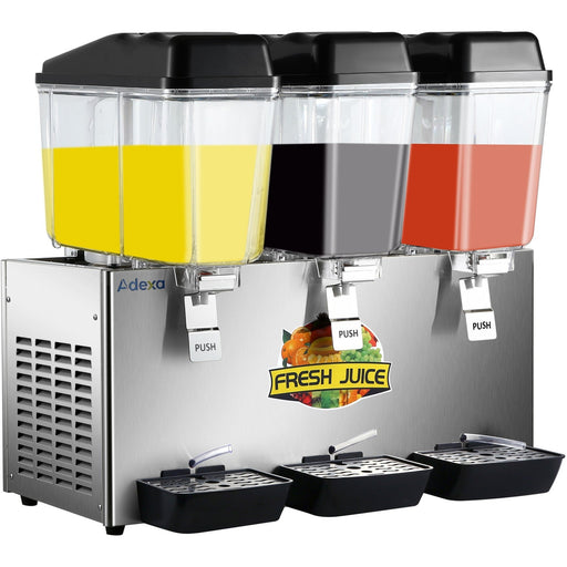 Commercial Cold Drinks Dispenser 3 X 16 Litres | Lsj16 Lx3 Makfry