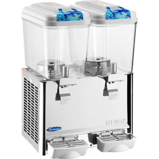 Commercial Cold Drinks Dispenser 2 X 18 Litres | Lsj18 Lx2 Makfry