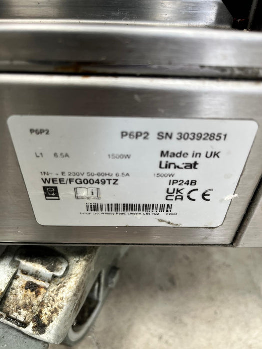 Lincat Panther P6P2 980mm Wide Mobile Hot Cupboard-Refurbished Canmac Refurbished