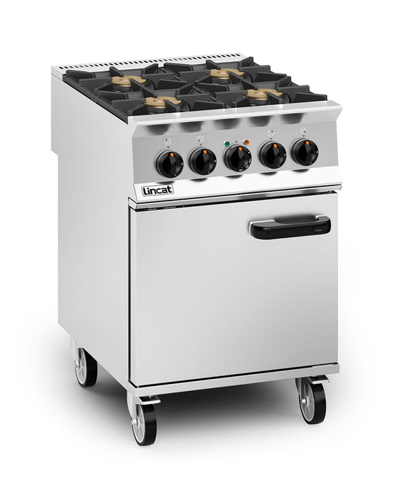 Opus Dual Fuel [Propane Gas] Free-standing Oven Range - 4 Burners - W 600 mm - 26.8 kW