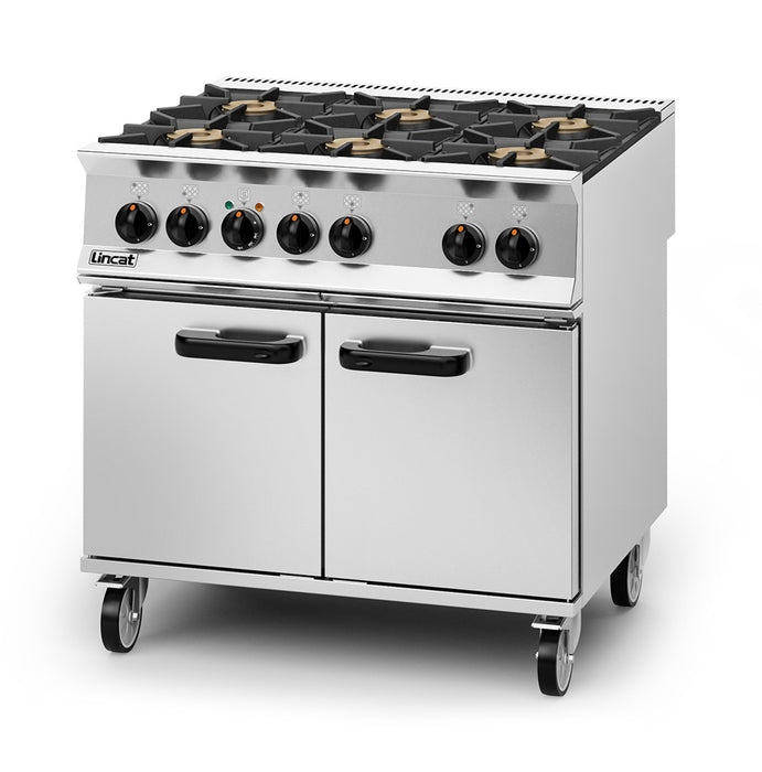 Opus Dual Fuel [Natural Gas] Free-standing Oven Range - 6 Burners - W 900 mm - 45.0 kW
