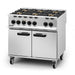 Opus Dual Fuel [Natural Gas] Free-standing Oven Range - 6 Burners - W 900 mm - 45.0 kW