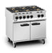 Opus Dual Fuel [Propane Gas] Free-standing Oven Range - 6 Burners - W 900 mm - 40.2 kW