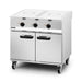 Opus Electric Free-standing Solid Top Oven Range - W 900 mm - 15.4 kW