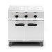 Opus Electric Free-standing Solid Top Oven Range - W 900 mm - 15.4 kW