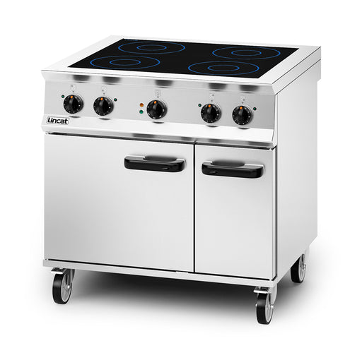 Opus Electric Free-standing Induction Oven Range - W 900 mm - 24.0 kW