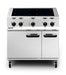 Opus Electric Free-standing Induction Oven Range - W 900 mm - 24.0 kW
