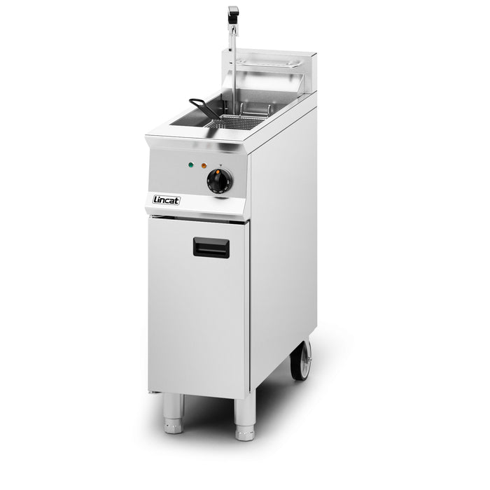 Opus Electric Free-standing Single Tank Fryer with Pumped Filtration - 1 Basket - W 300 mm - 12.0 kW