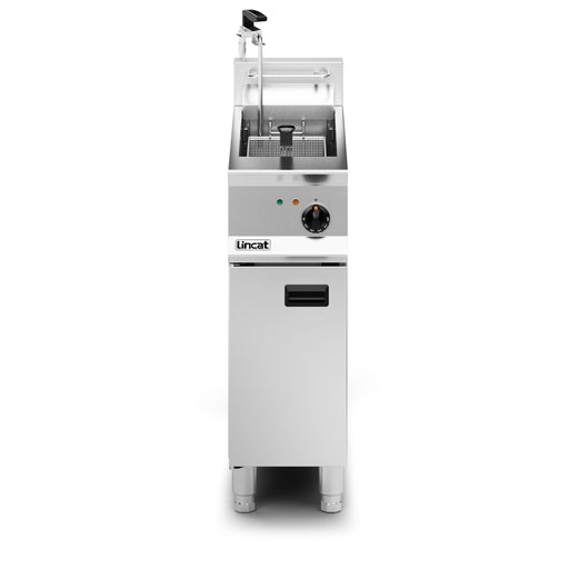 Opus Electric Free-standing Single Tank Fryer with Pumped Filtration - 1 Basket - W 300 mm - 12.0 kW