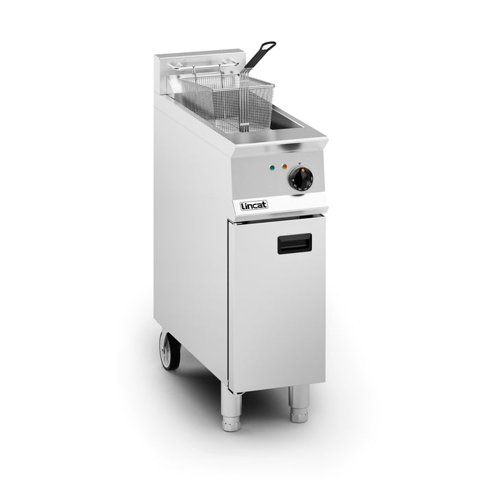 Opus Electric Free-standing Single Tank Fryer - 1 Basket - W 300 mm - 12.0 kW