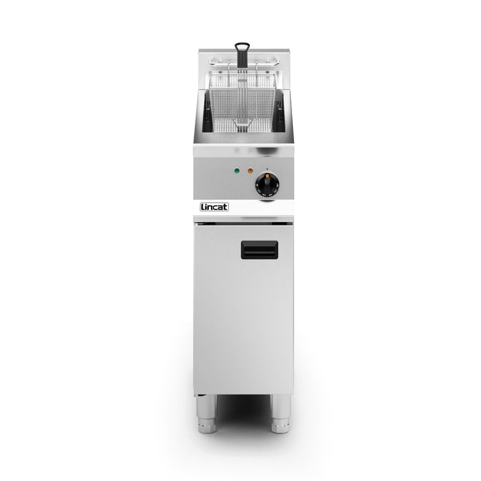 Opus Electric Free-standing Single Tank Fryer - 1 Basket - W 300 mm - 12.0 kW