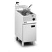 Opus Propane Gas Free-standing Single Tank Fryer with Pumped Filtration - 2 Baskets - W 400 mm - 23.0 kW