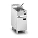 Opus Propane Gas Free-standing Single Tank Fryer - 2 Baskets - W 400 mm - 23.0 kW