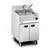 Opus Propane Gas Free-standing Single Tank Fryer - 2 Baskets - W 600 mm - 30.0 kW