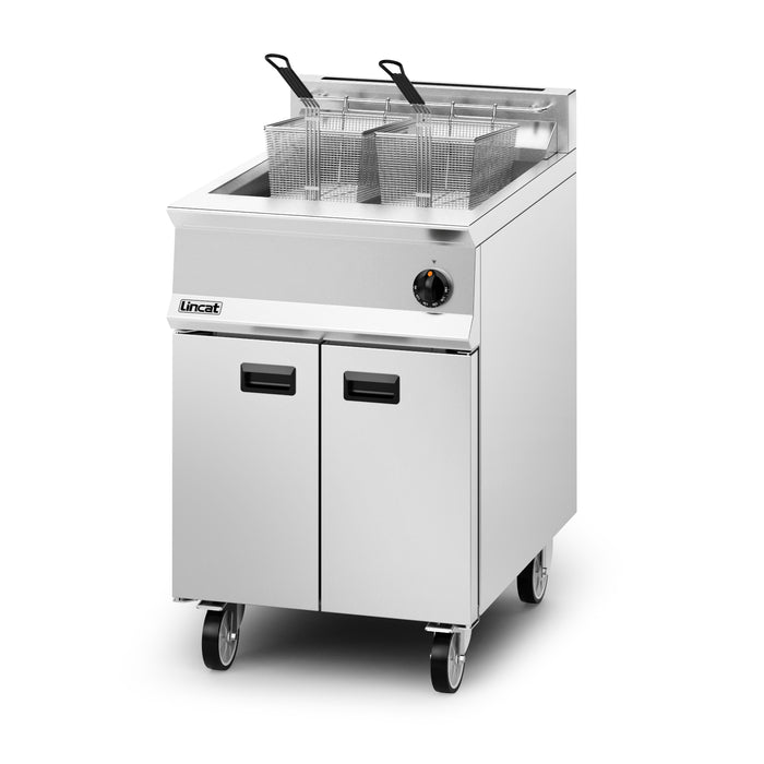 Opus Propane Gas Free-standing Single Tank Fryer - 2 Baskets - W 600 mm - 30.0 kW