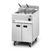 Opus Propane Gas Free-standing Single Tank Fryer - 2 Baskets - W 600 mm - 30.0 kW