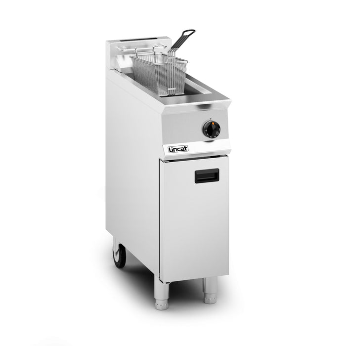 Opus Propane Gas Free-standing Single Tank Fryer - 1 Basket - W 300 mm - 16.0 kW
