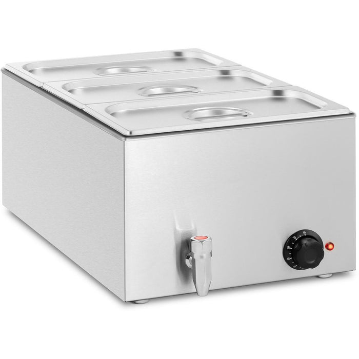 Commercial Bain Marie 3xGN1/3 0.6kW |  M103