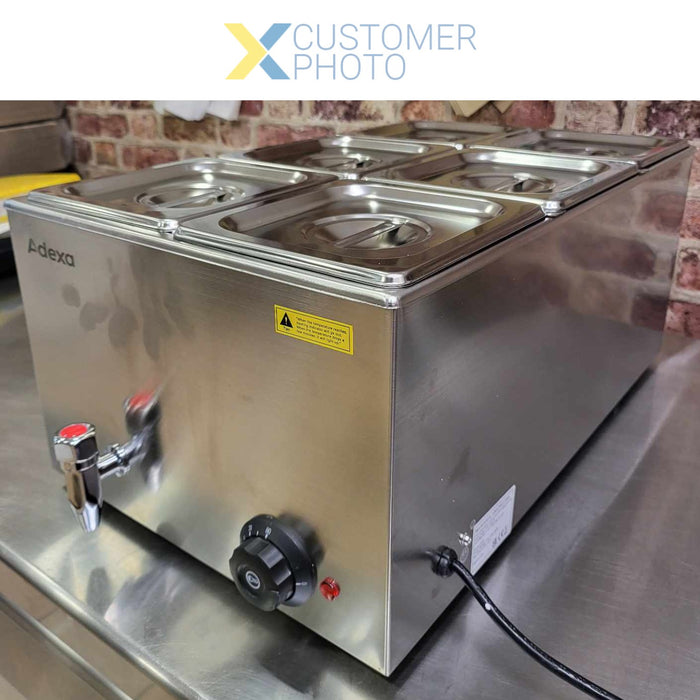 Commercial Bain Marie 6xGN1/6 0.6kW |  M106