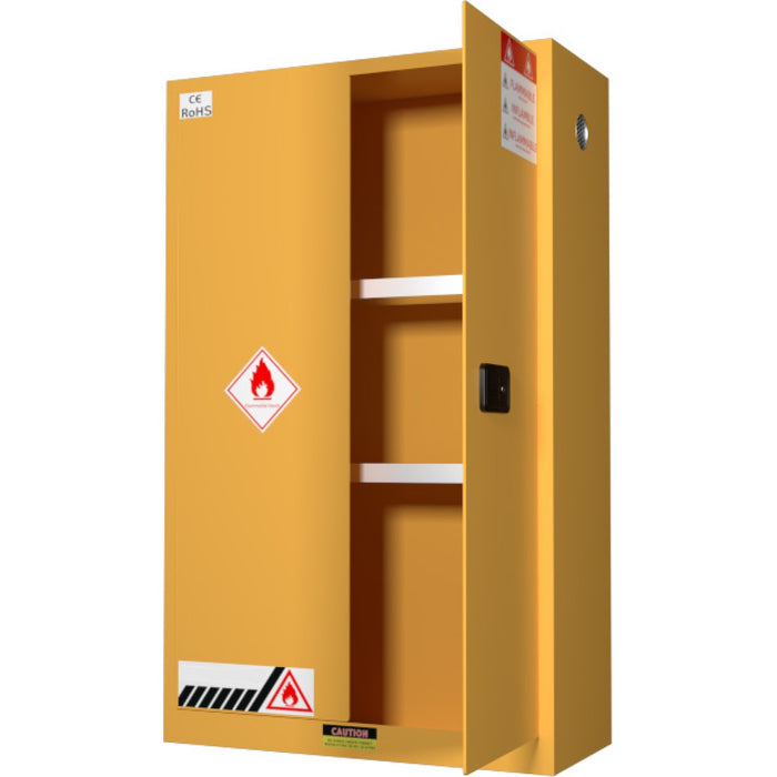 45 gallon / 200Lt Flammable Safety COSHH Cabinet 1090x460x1650mm |  MB45GSC