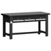 Commercial Heavy Duty Work Table With 3 Drawers 1500x750x800mm Black | Mb80150 Hdt3 D Makfry