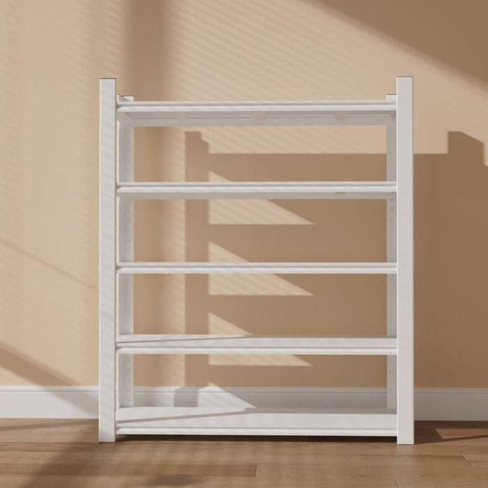 B GRADE Commercial Shelving Unit 5 Tier 100kg 1200x400x1830mm White |  MB183120SR B GRADE