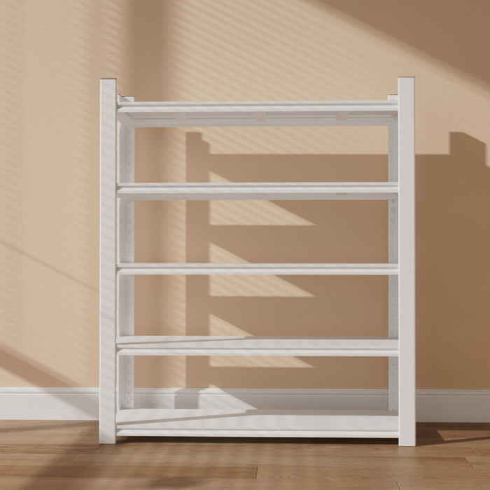 Commercial Shelving Unit 5 Tier 100kg 1500x400x1830mm White |  MB183150SR Makfry