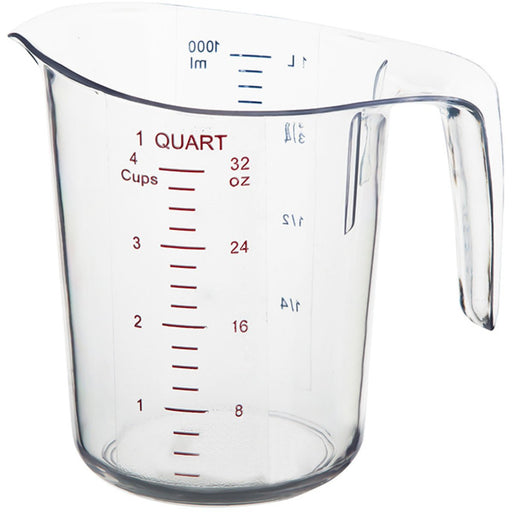 Polycarbonate Measuring Jug 1 litre Heavy duty |  MC1000 Makfry