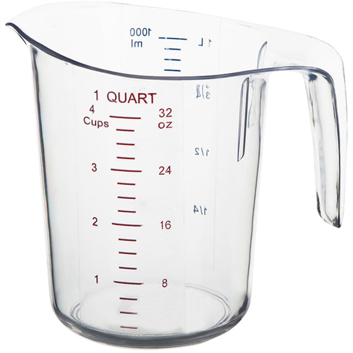 Polycarbonate Measuring Jug 4 Cups Heavy duty |  MC1QT Makfry