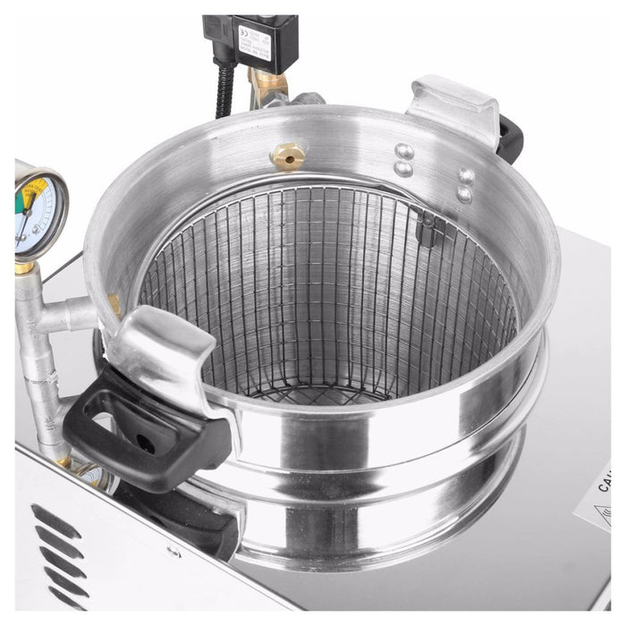 Commercial Pressure Fryer 15 litres 3kW Countertop |  MDXZ16