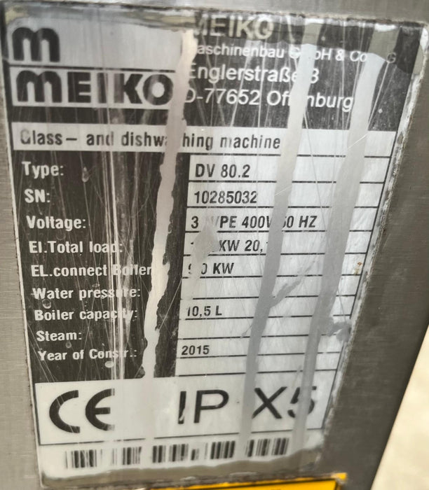 Meiko Commercial Pass Through Dishwasher-Refurbished Canmac Refurbished