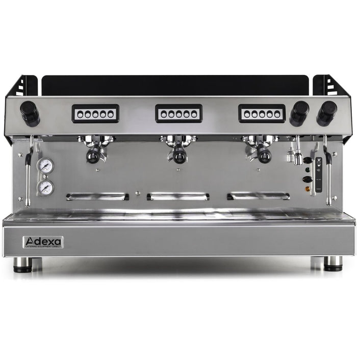 Professional Espresso Coffee Machine Automatic Tall Cups 3 groups 17 litres |  Mia7