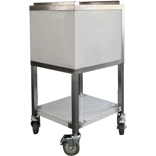 Mobile Ice Station 50 L Stainless Steel 480x420x850mm Flat Pack | Miba50 L Makfry