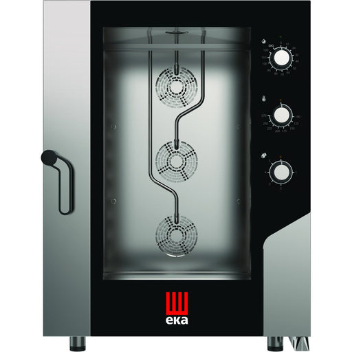 Professional Combi Steamer Electric 10 Trays Gn1/1 &Amp; 600x400m Electromechanic Controls Direct Steam | Mkf1016 S Makfry