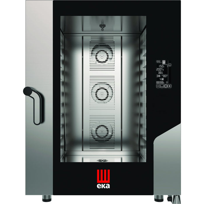 Professional Electric Combi Steamer Oven 20 trays 1/1 GN with Digital Touch Panel with BLACK MASK Technology |  MKF1021BM