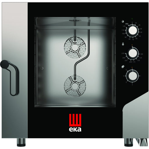 Professional Combi Steamer Electric 7 Trays Gn1/1 Electromechanic Controls Direct Steam | Mkf711 S Makfry