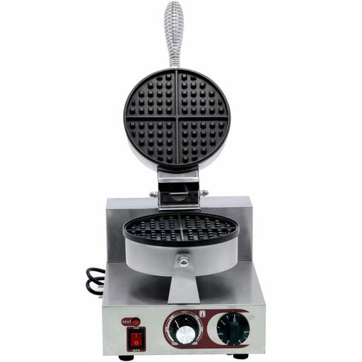 Commercial Waffle maker Single Round |  MLP01 Makfry