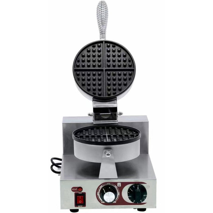 Commercial Waffle maker Single Round |  MLP01 Makfry